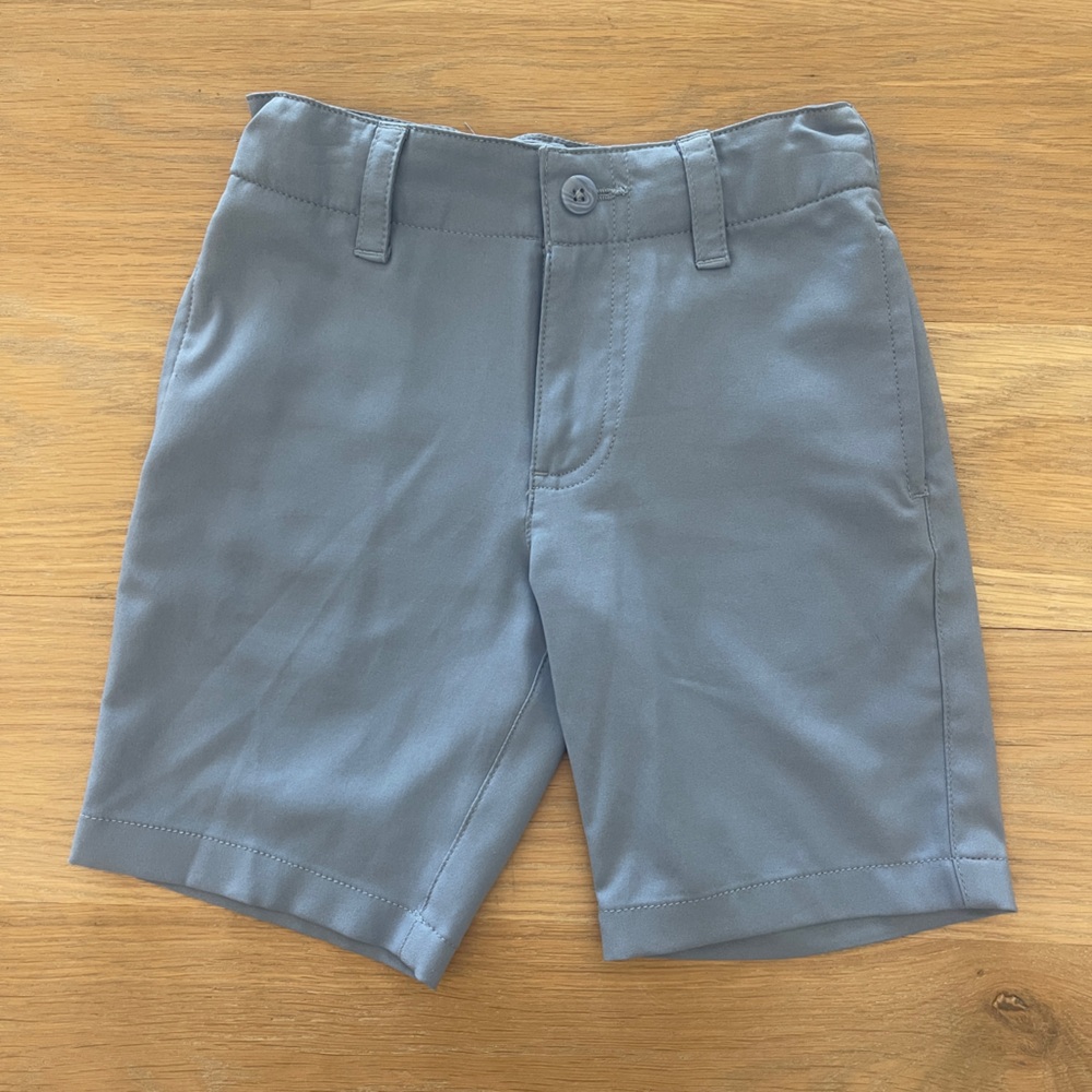 Class Club Gray Flat Front Shorts